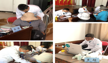 西藏阜康肿瘤医院进社区，开展健康义诊活动